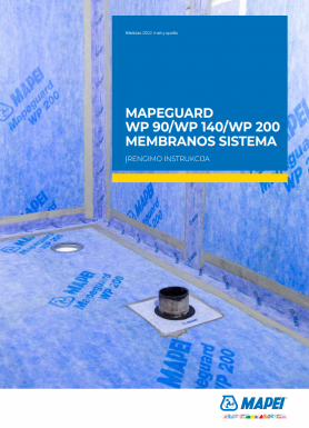 MAPEGUARD WP 90/WP 140/WP 200 MEMBRANOS SISTEMA