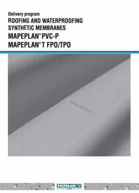 MAPEPLAN PVC ir TPO dangos