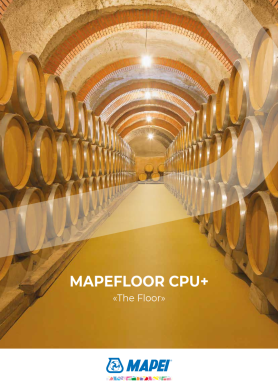 Mapefloor CPU+ grindų dangos