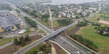 Viadukas Kelyje A1/E85, Vievis, Lietuva