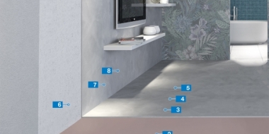 Ultratop Loft - mikrocemento danga sienoms ir grindims - naujiems gyvenamiesiems pastatams